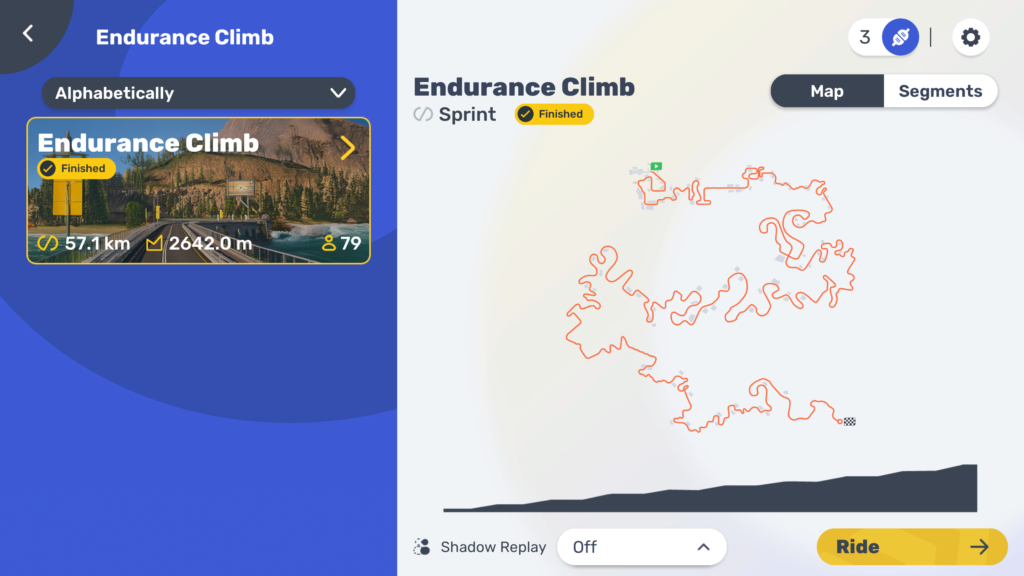 myWhoosh Endurance Climb